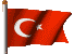 the Turkish flag
